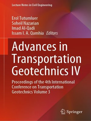 cover image of Advances in Transportation Geotechnics IV